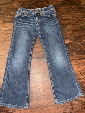 Jordache Bootcut Girls blue jeans pants size 7 regular